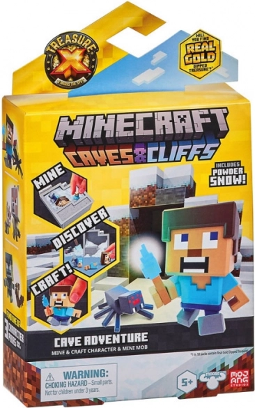 Minecraft Caves & Cliffs Eksploracja jaskiń Treasure X