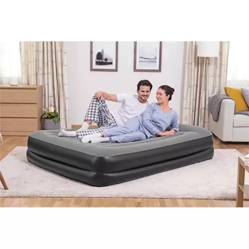 Materac Bestway z pompką 203x152x46cm