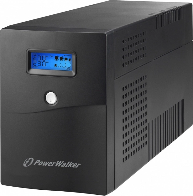 Zasilacz UPS line-interactive 3000 VA z LCD, 4× gniazdo PL, 230 V, USB, RJ11/RJ45
