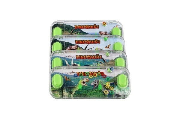 Wodna gra łamigłówka 15,5x7cm plastik dinosaura 4 rodzaje 24szt w pudełku