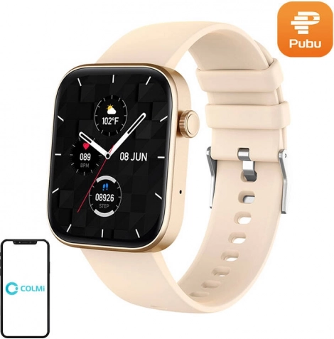 Smartwatch COLMI złoty
