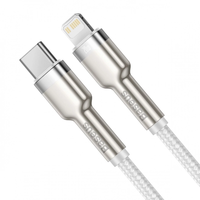 Kabel USB-C do Lightning Baseus Cafule z szybkim ładowaniem 20W, 1m