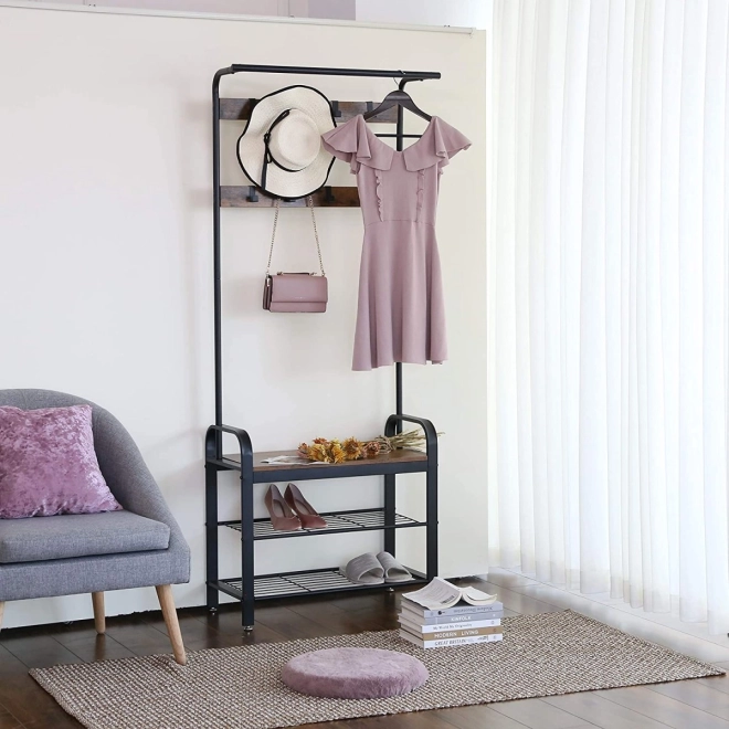Stabilna metalowa konstrukcja w stylu loft