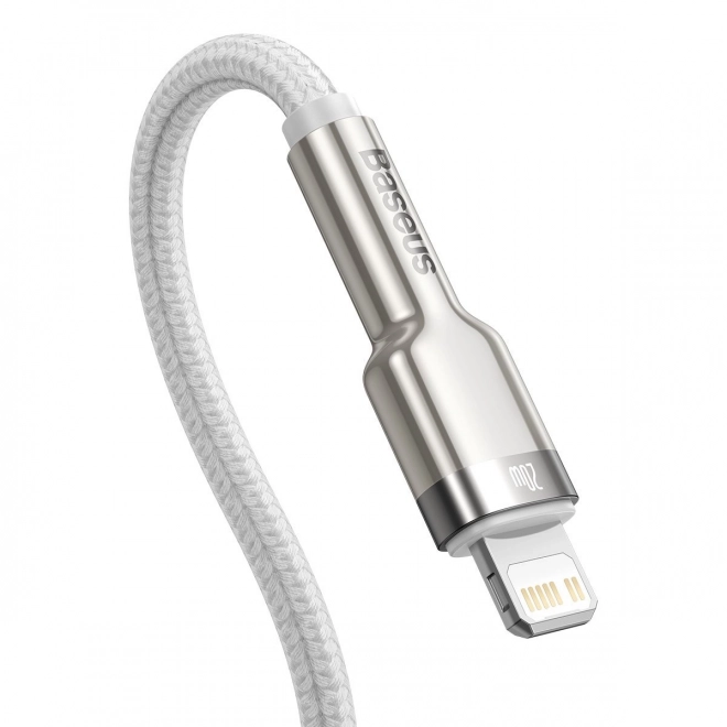 Kabel USB-C do Lightning Baseus Cafule z szybkim ładowaniem 20W, 1m
