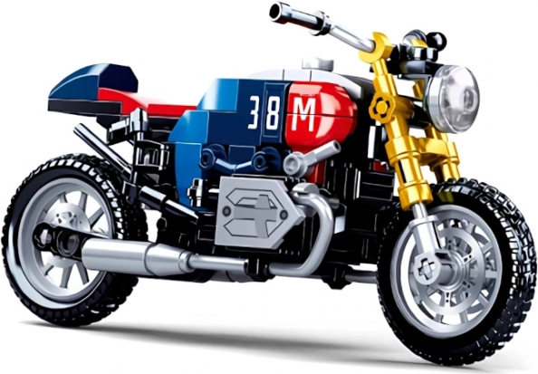 Sluban Model Bricks motocykl café racer – zestaw konstrukcyjny 197 elementów