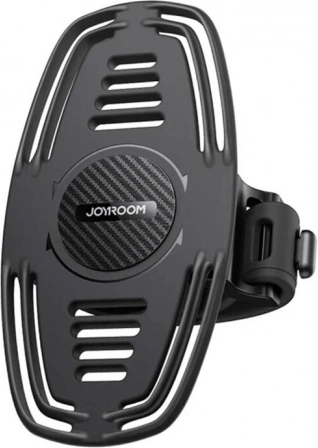 joyroom silikonowy uchwyt telefonu na rower zs382 (czarny)