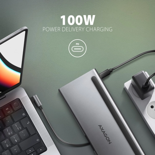 Wieloportowy hub USB-C 11w1 5Gbps