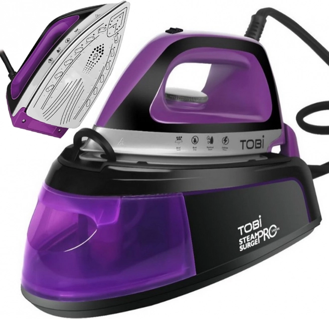 Generator pary do żelazka TOBI Steam Surge Pro 2400 W z ceramiczną stopą