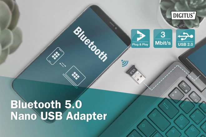 Adapter Bluetooth USB V5.0