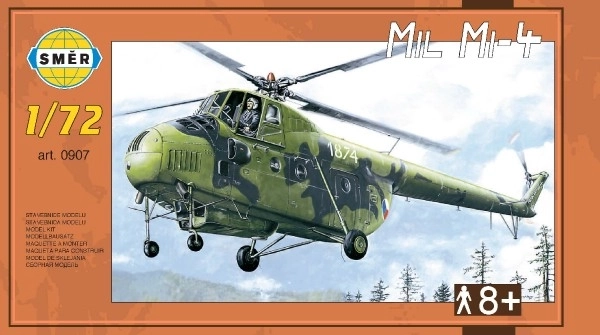 Model Śmigłowiec Mil Mi-4 w pudełku 34x19x5,5cm
