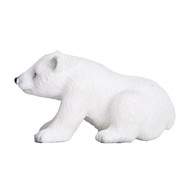 Figurka niedźwiedzia polarnego siedzącego