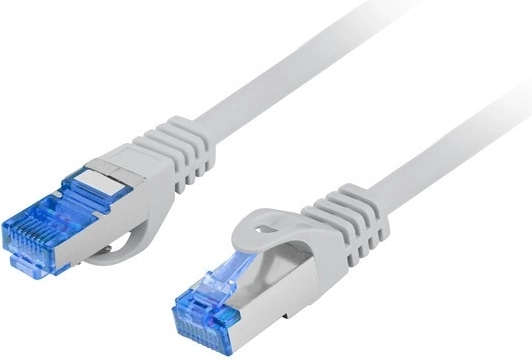 Patch kabel Cat 6A S/FTP, LSZH, 0,25 m, szary