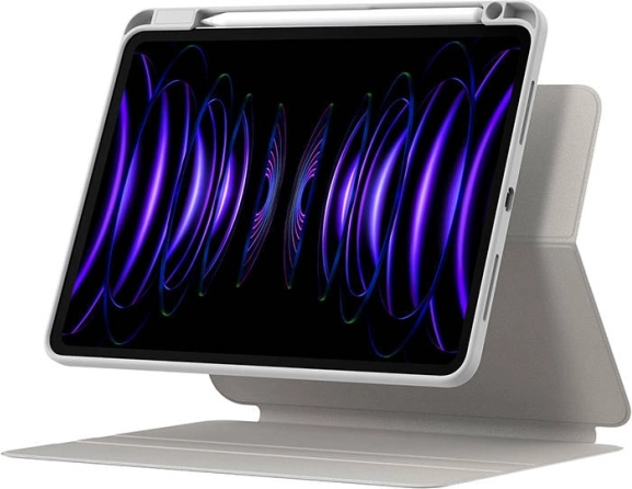BASEUS minimalistyczne magnetyczne etui do iPad Pro 11'' / iPad Air 4/5 10,9'' (jasnoszare)
