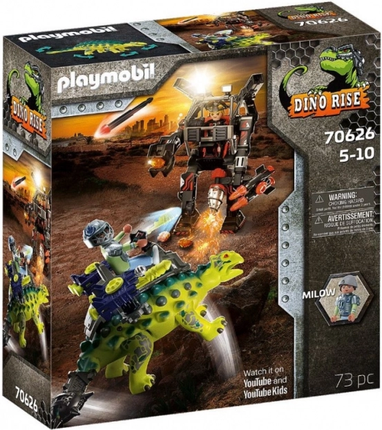 PLAYMOBIL DINO RISE – Saichania: odparowanie ataku