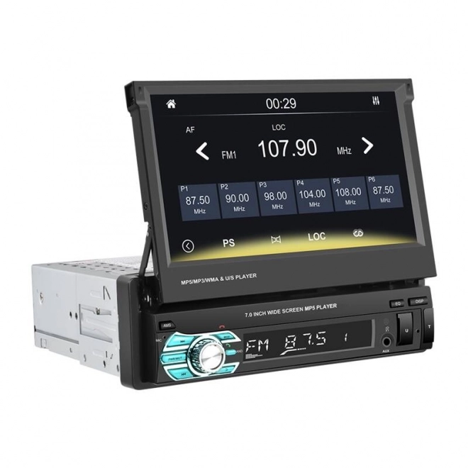 Monitor samochodowy 7'' z wsparciem dla CarPlay i Android Auto