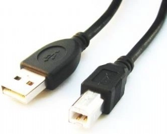 Kabel USB 2.0 A–B 3 m czarny