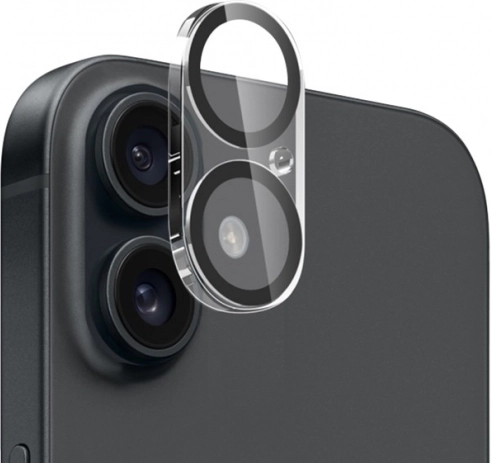 Szkło ochronne Crong Lens Shield do iPhone 16 i iPhone 16 Plus