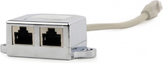 Adapter LAN RJ45 na 2× RJ45 FTP rozdzielacz