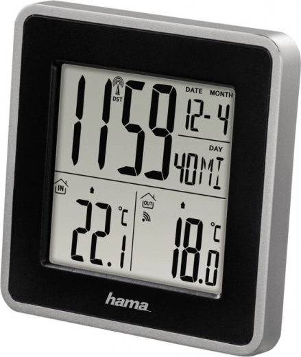 Zegar sterowany radiowo DCF dla maksymalnej dokładności