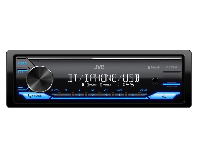 Radio samochodowe JVC KD-X382BT z Bluetooth