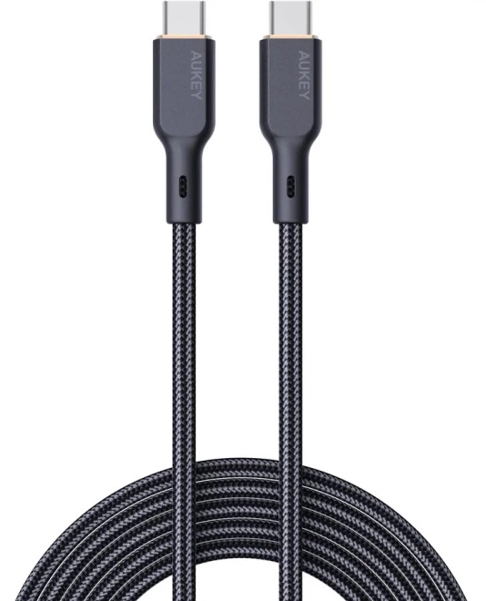 Przewód USB-C z kevlarem AUKEY, 1m, 5A, 100W PD