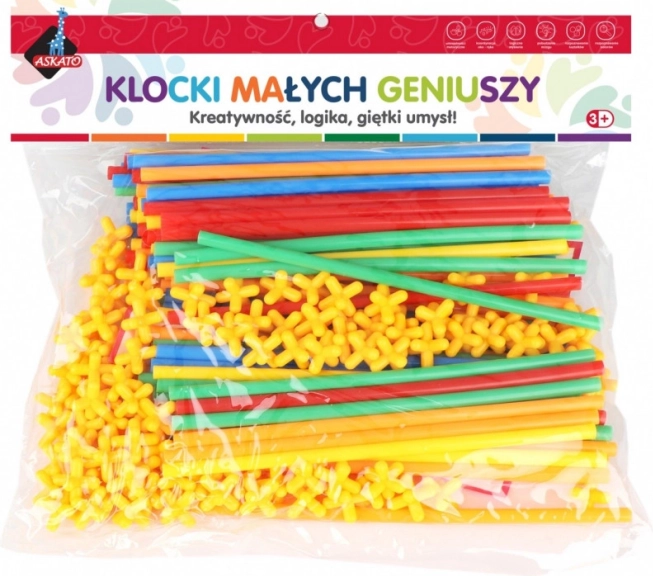 Klocki Słomki 220 szt.