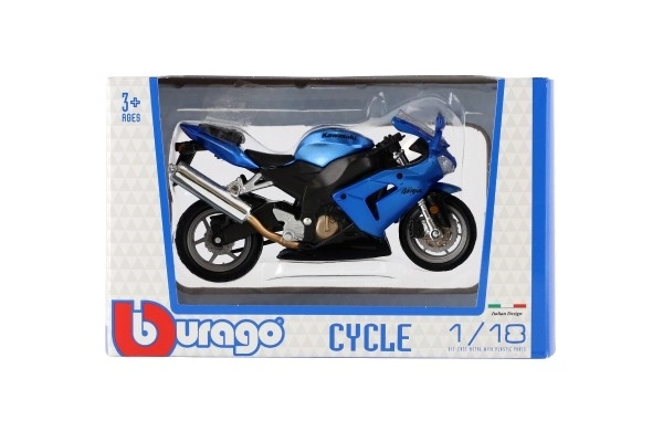 Motocykl Bburago 1:18, różne rodzaje