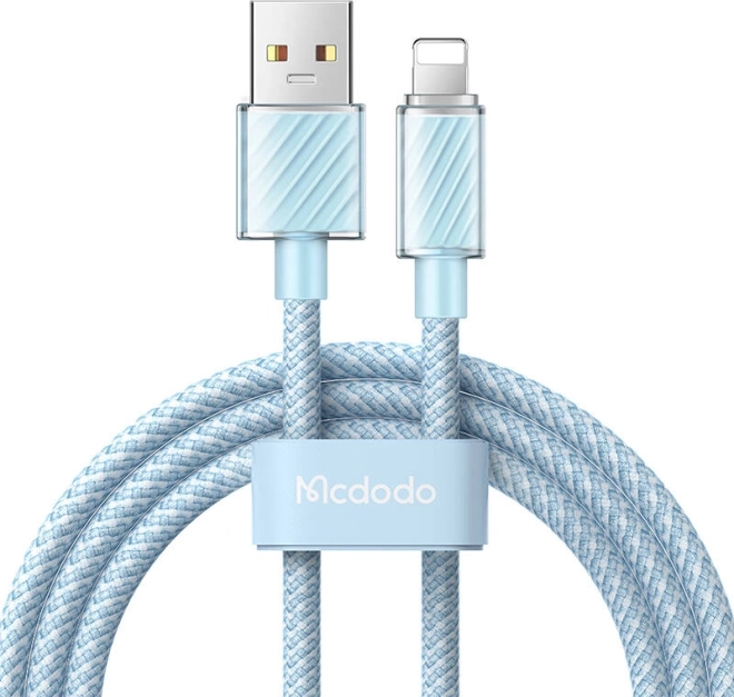 Kabel USB-A do Lightning Mcdodo 1,2 m niebieski
