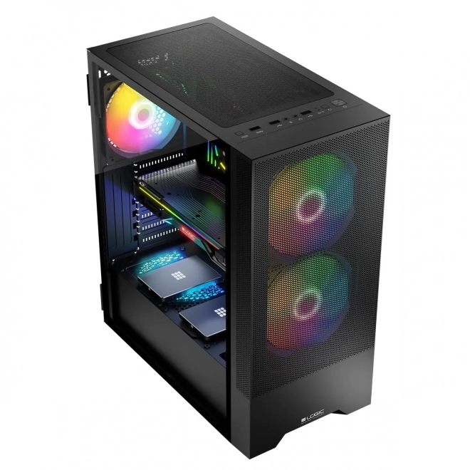 Obudowa Arya ARGB USB 3.0 Midi Tower czarna