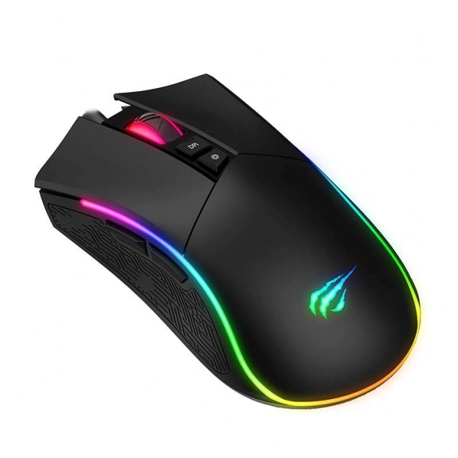 Myszka do gier Havit Gamenote z podświetleniem RGB i regulowanym DPI