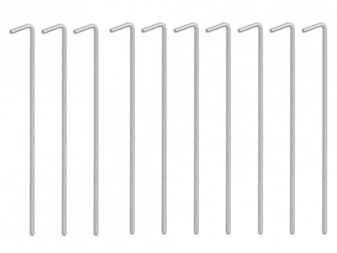 Śledzie namiotowe stalowe 24 cm 10 sztuk