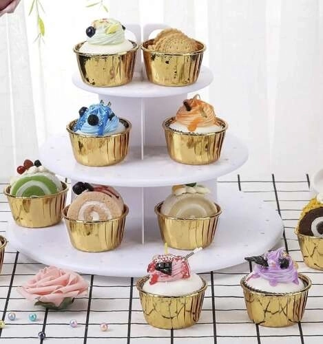 Papilotki na muffiny - zestaw 50 szt. Ruhhy 24376