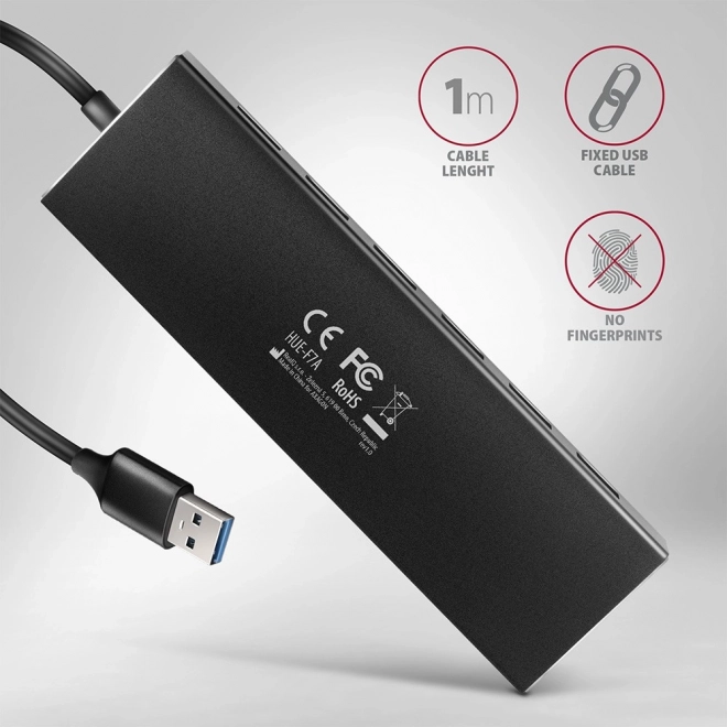 USB Hub 7-Portowy AXAGON HUE-F7A