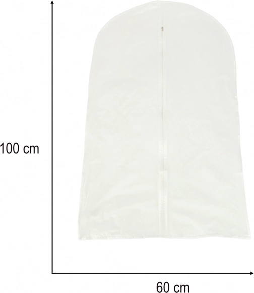 Przezroczysta pokrywa na odzież – 60 x 100 cm