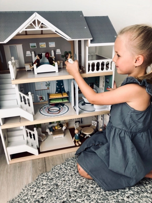 Domek dla lalek miejska willa
