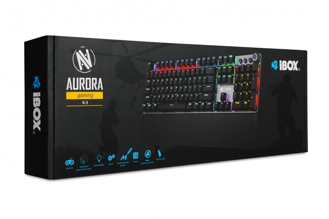 Gamingowa Klawiatura Mechaniczna Aurora K-3