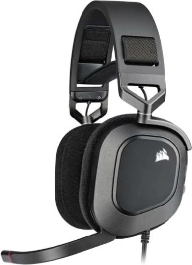 słuchawki gamingowe Corsair HS80 RGB USB carbon