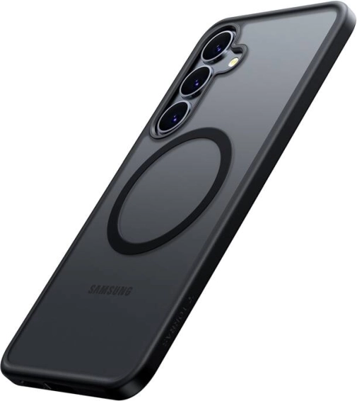 Magnetyczne etui Torras Guardian do Samsung Galaxy S25+, czarne