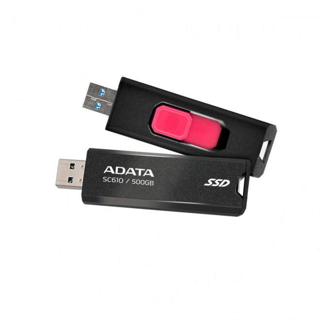 Zewnętrzny SSD SC610 500G USB3.2A Gen2 Czarny