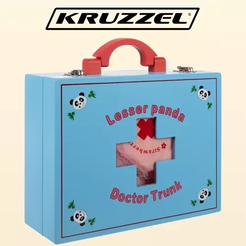 Mały zestaw lekarski - drewniany Kruzzel 19869