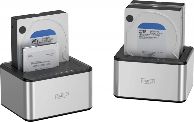Obsługa HDD i SSD 2,5" i 3,5"