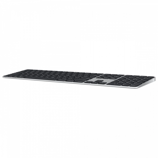 Magic Keyboard z Touch ID i klawiaturą numeryczną dla Mac z czipem Apple, czarne klawisze