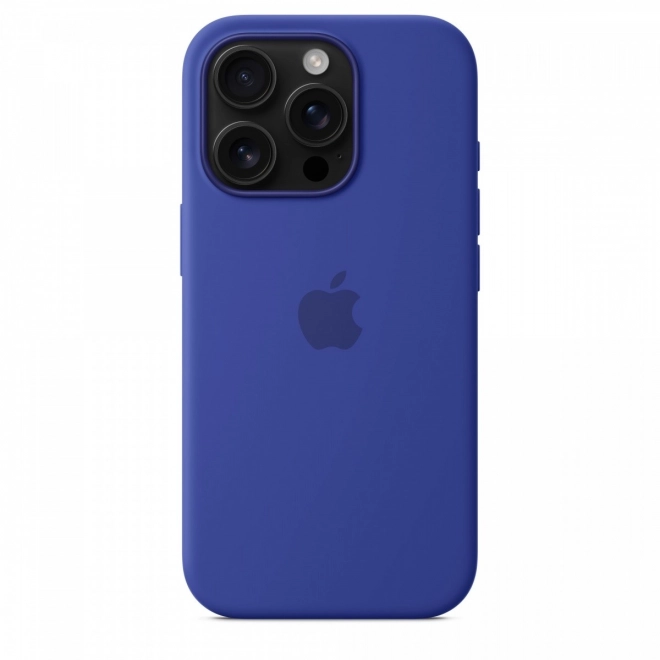 Etui silikonowe z MagSafe do iPhone 16 Pro - Ultramaryna