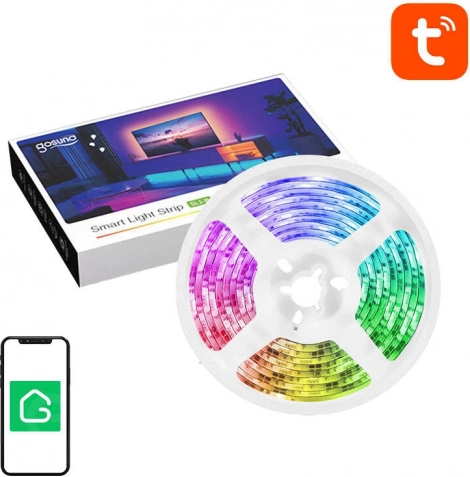Inteligentna WiFi RGB LED taśma świetlna