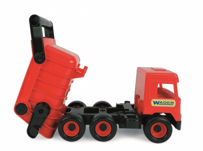 Czerwona wywrotka Wader Middle Truck