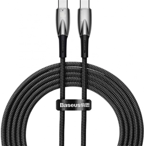 Baseus Glimmer szybkoladujący kabel USB-C 2 m 100 W
