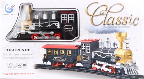 Dymiąca i dźwiękowa lokomotywa