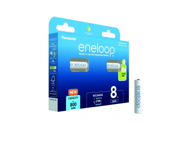 Akumulator ładowalny Eneloop AAA 800 mAh 8 szt.