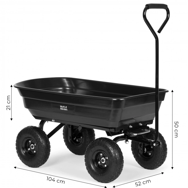 Wózek ogrodowy z funkcją wywrotki MultiGarden 200 kg