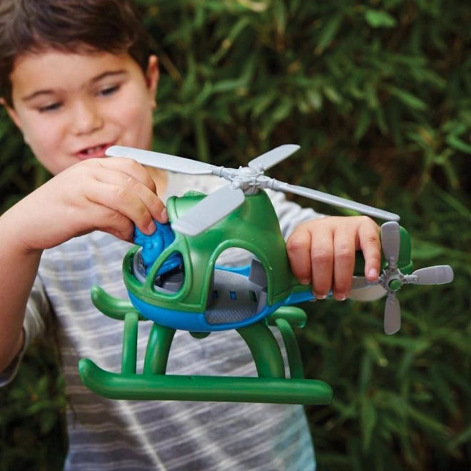 Helikopter Green Toys niebieski